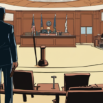 Tiger Woods to Alter DUI Plea in Florida Crash Case — AI-generated editorial illustration