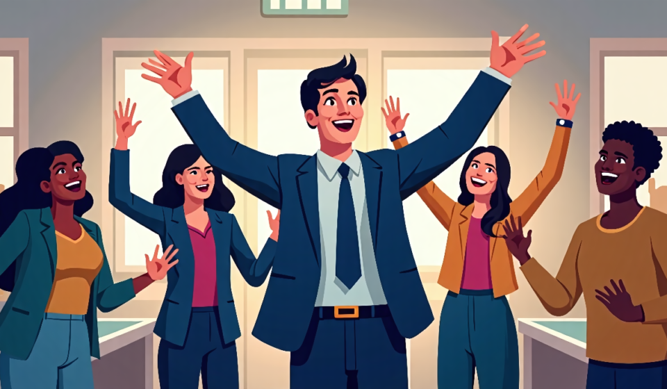 Progressive Momentum: Ed Markey’s Victory Signals Policy Shift — AI-generated editorial illustration