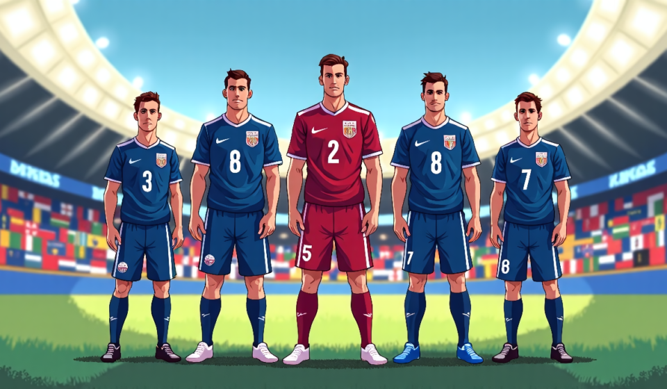 US Stars Secure European Moves as Transfer Window Closes — AI-generated editorial illustration