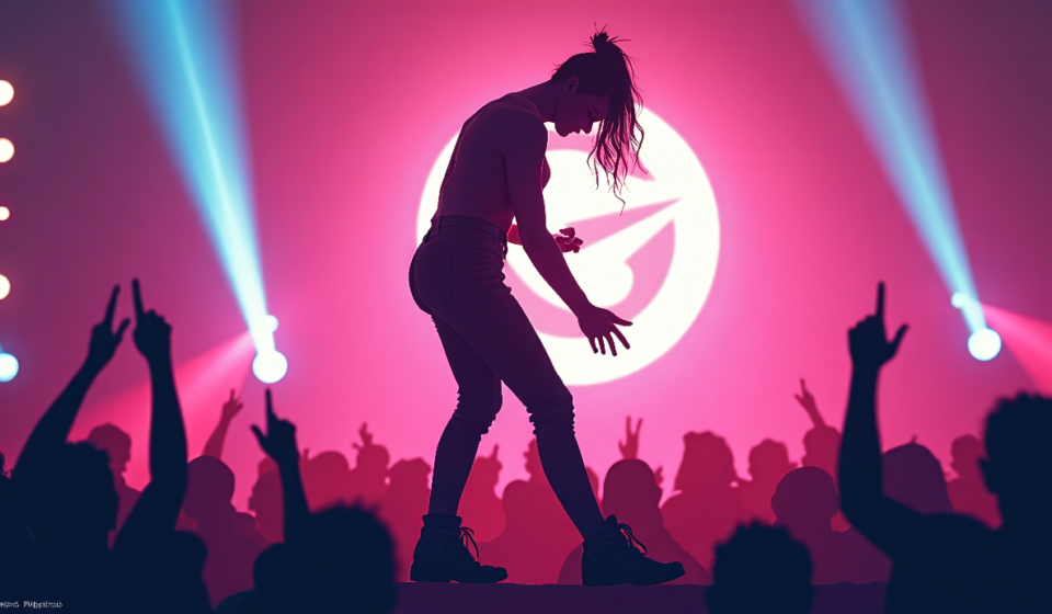 Bendy Babes Guess Who: TikTok Star’s Coachella Flex Fame — AI-generated editorial illustration