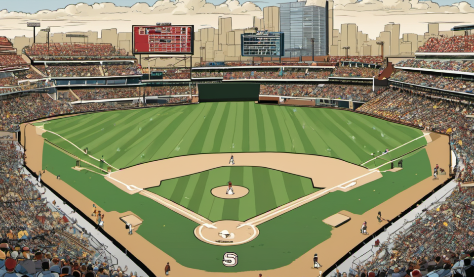 Kroenke Expands Into MLB With Los Angeles Angels Deal — AI-generated editorial illustration