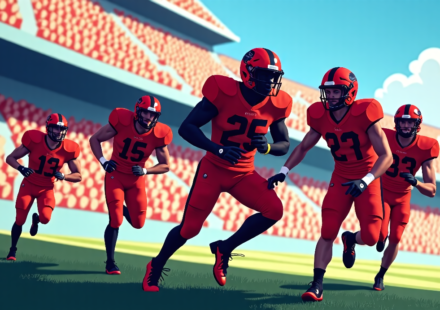 Texas Tech Aims for Consecutive Big 12 Crown Amid 2026 Odds — AI-generated editorial illustration