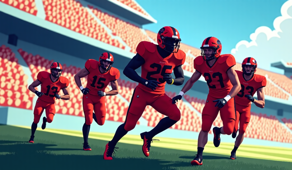 Texas Tech Aims for Consecutive Big 12 Crown Amid 2026 Odds — AI-generated editorial illustration