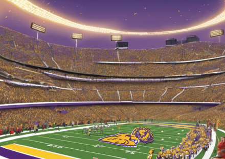 LSU vs. Georgia: Who Will Reign Supreme in the 2026 SEC? — AI-generated editorial illustration