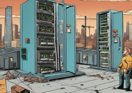 Data Centers Under Fire: How Climate Groups Are Leading the Charge — AI-generated editorial illustration