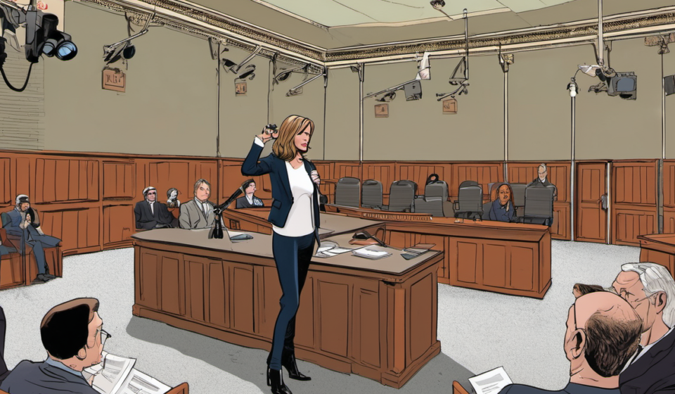 Carole Radziwill Denounces Ghislaine Maxwell After Epstein Files Reveal — AI-generated editorial illustration