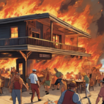 Bali Beach Restaurant Inferno: Balloon Explosion Sparks Fire — AI-generated editorial illustration