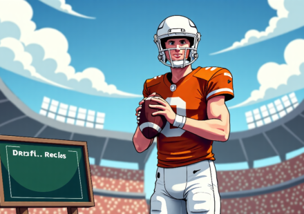 Arch Manning’s Road to the 2027 Draft: Three Key Proof Points — AI-generated editorial illustration