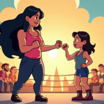 Carmella Declares She’s Not Retired, Bayley Demands Proof — AI-generated editorial illustration