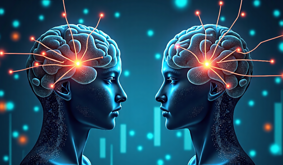 Russian Startup Mostik Teaches AI Models to Communicate Without Words — AI-generated editorial illustration