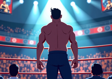 Andrade El Idolo Criticizes WWE’s Favoritism Toward Samoan Talent — AI-generated editorial illustration