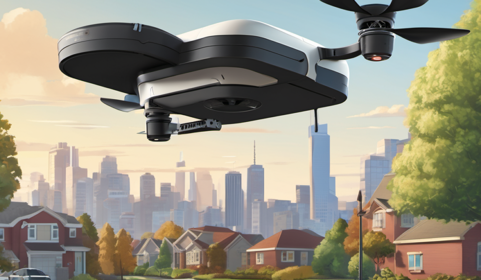 Amazon’s Drone Delivery Set to Reach 500 U.S. Cities by 2026 — AI-generated editorial illustration