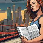 Lana Perry Turns Page: New Novel “Bulletproof Angel” Drops Nov. 10 — AI-generated editorial illustration