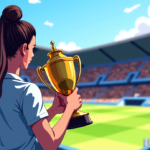 Mercedes Mone Honors Bayley After AEW All In Victory — AI-generated editorial illustration