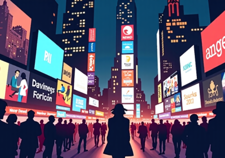 NJ Mom Fatally Stabbed in Times Square During First Week Back from Maternity Leave — AI-generated editorial illustration