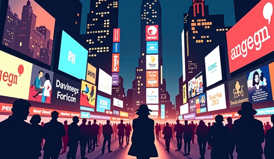 NJ Mom Fatally Stabbed in Times Square During First Week Back from Maternity Leave — AI-generated editorial illustration