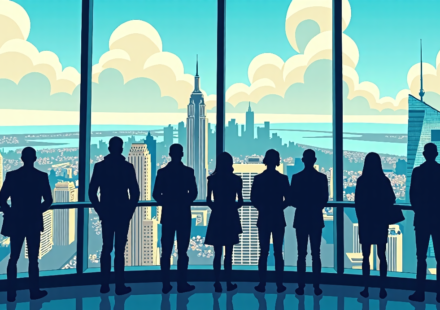 Inside One World Observatory: New York’s Virtual Time‑Travel View — AI-generated editorial illustration