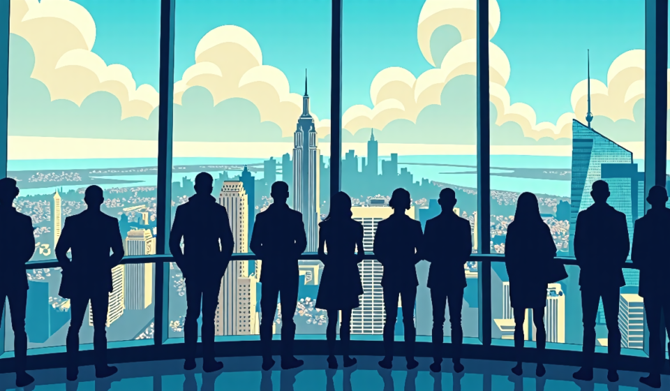 Inside One World Observatory: New York’s Virtual Time‑Travel View — AI-generated editorial illustration