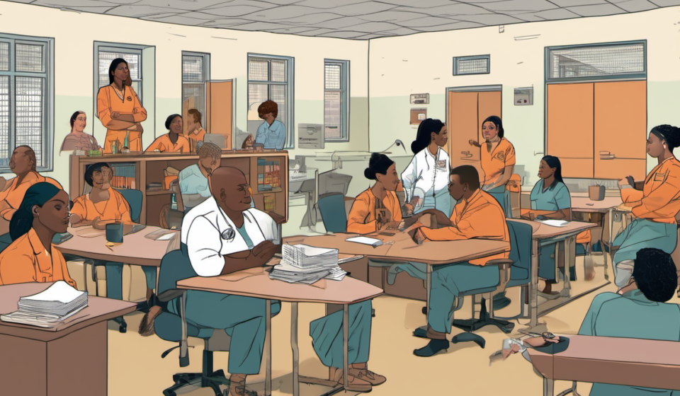 Oregon Creates Six‑Figure Role for Trans Inmate Care Amid Budget Cuts — AI-generated editorial illustration