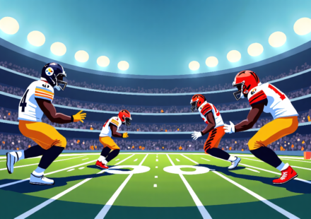 AFC North Showdown: Who Will Claim the Steelers’ Spot? — AI-generated editorial illustration