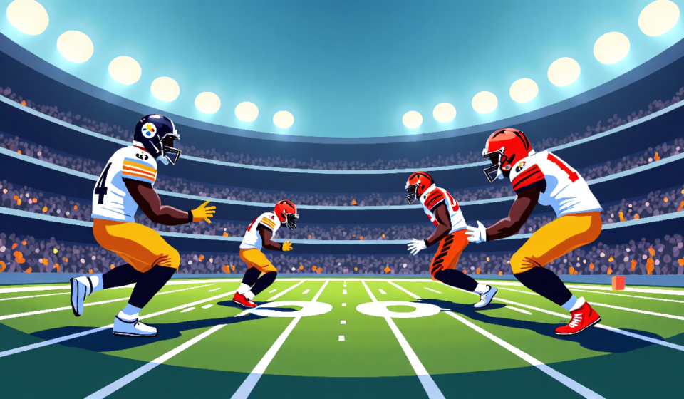 AFC North Showdown: Who Will Claim the Steelers’ Spot? — AI-generated editorial illustration