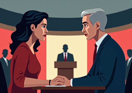 Vance’s Mom Fires Back at El‑Sayed Over Family Jabs — AI-generated editorial illustration