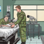 Pentagon Mandates Testosterone Screening for Men Over 30 — AI-generated editorial illustration