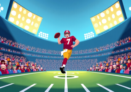 Raiders Pick Kirk Cousins, Cowboys Re‑introduce Joe Milton — AI-generated editorial illustration