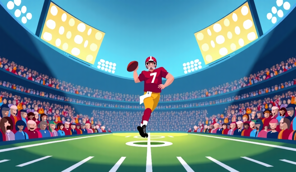 Raiders Pick Kirk Cousins, Cowboys Re‑introduce Joe Milton — AI-generated editorial illustration