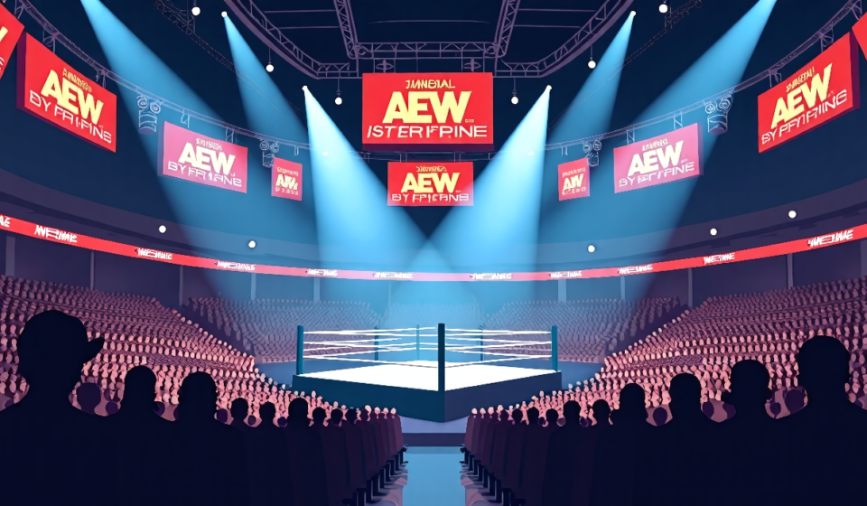 AEW Dynamite Live from Texas: Post‑All In London Highlights — AI-generated editorial illustration