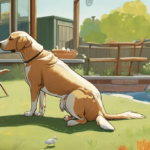A Duck’s Gentle Presence Helps Dog Overcome Panic Attacks — AI-generated editorial illustration