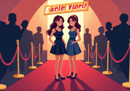 Alix Earle Calls Out Alex Cooper at ‘Earle Meets World’ Premiere — AI-generated editorial illustration