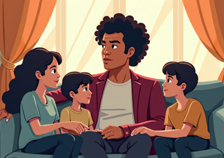 Lionel Richie Returns Home After Brief Hospital Stay — AI-generated editorial illustration