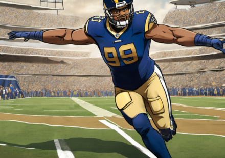Aaron Donald’s Return: Can He Match Hall‑of‑Fame Dominance Again? — AI-generated editorial illustration