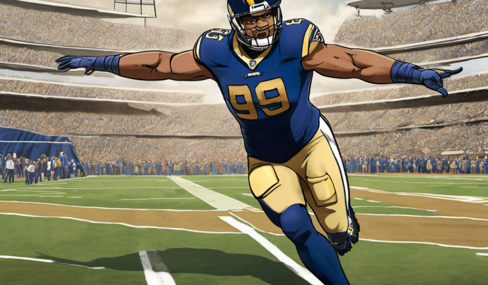 Aaron Donald’s Return: Can He Match Hall‑of‑Fame Dominance Again? — AI-generated editorial illustration