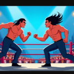Penta’s Epic Victory Sets Stage for 2026 WWE Title Clash — AI-generated editorial illustration