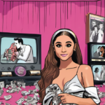 Ariana Grande Promotes ‘Meet the Fockers’ Sequel Amid Planned Break — AI-generated editorial illustration