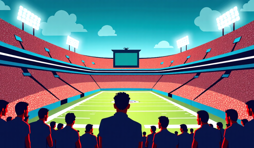 2026 NFL Season: 13 Key Storylines to Watch — AI-generated editorial illustration