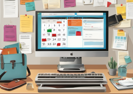 How to Keep Your Out‑of‑Office Email Professional—and Not Too Personal — AI-generated editorial illustration