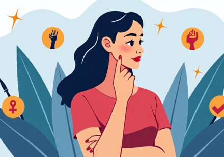 Gloria Steinem, Iconic Feminist Writer, Dies at 92 — AI-generated editorial illustration