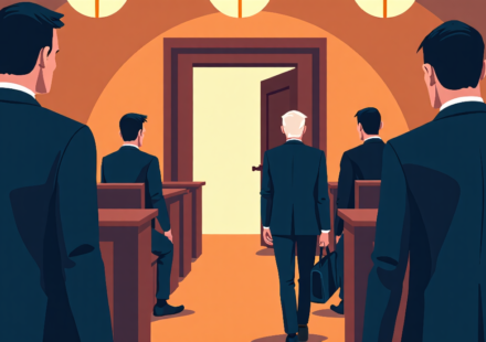 Leon Black Sued by House Oversight After Epstein Probe — AI-generated editorial illustration