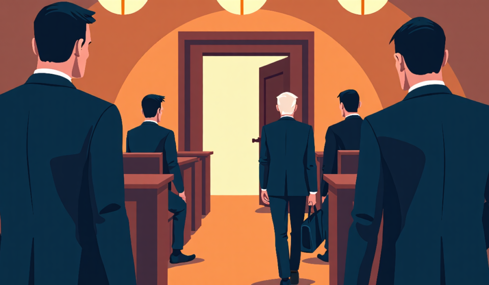 Leon Black Sued by House Oversight After Epstein Probe — AI-generated editorial illustration