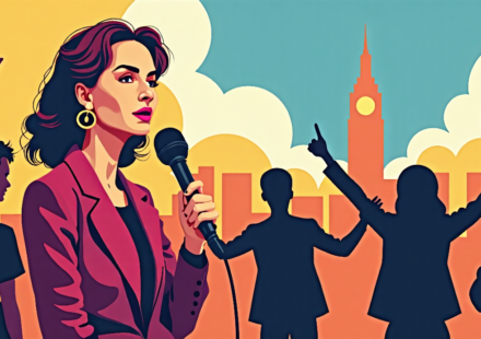 Gloria Steinem, Iconic Feminist and Journalist, Dies at 92 — AI-generated editorial illustration