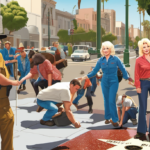 Dolly Parton’s Walk of Fame Star to Be Restored Friday After Vandalism — AI-generated editorial illustration