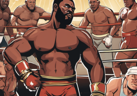 Oba Femi Critiques ‘Unbeatable’ WWE Characters, Shares Brock Lesnar Insight — AI-generated editorial illustration