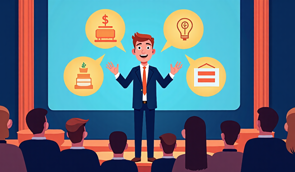 Daniel Lubetzky Reveals 4 Key Skills Every Entrepreneur Needs — AI-generated editorial illustration