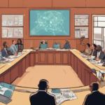City Hall Uses Signal to Brief 200+ Influencers, Raising Record‑Keeping Concerns — AI-generated editorial illustration