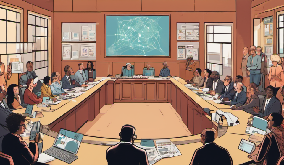 City Hall Uses Signal to Brief 200+ Influencers, Raising Record‑Keeping Concerns — AI-generated editorial illustration
