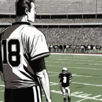Dylan Raiola Embraces Backup Role at Oregon — AI-generated editorial illustration