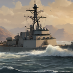Vance Rejects a Clock on Iran Conflict, Keeping US Forces on Edge — AI-generated editorial illustration